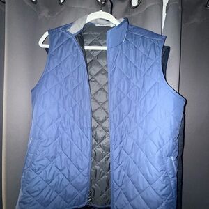 Peter Millar Quilted Blue Vest